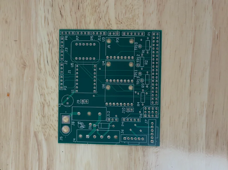 layout / assembled board