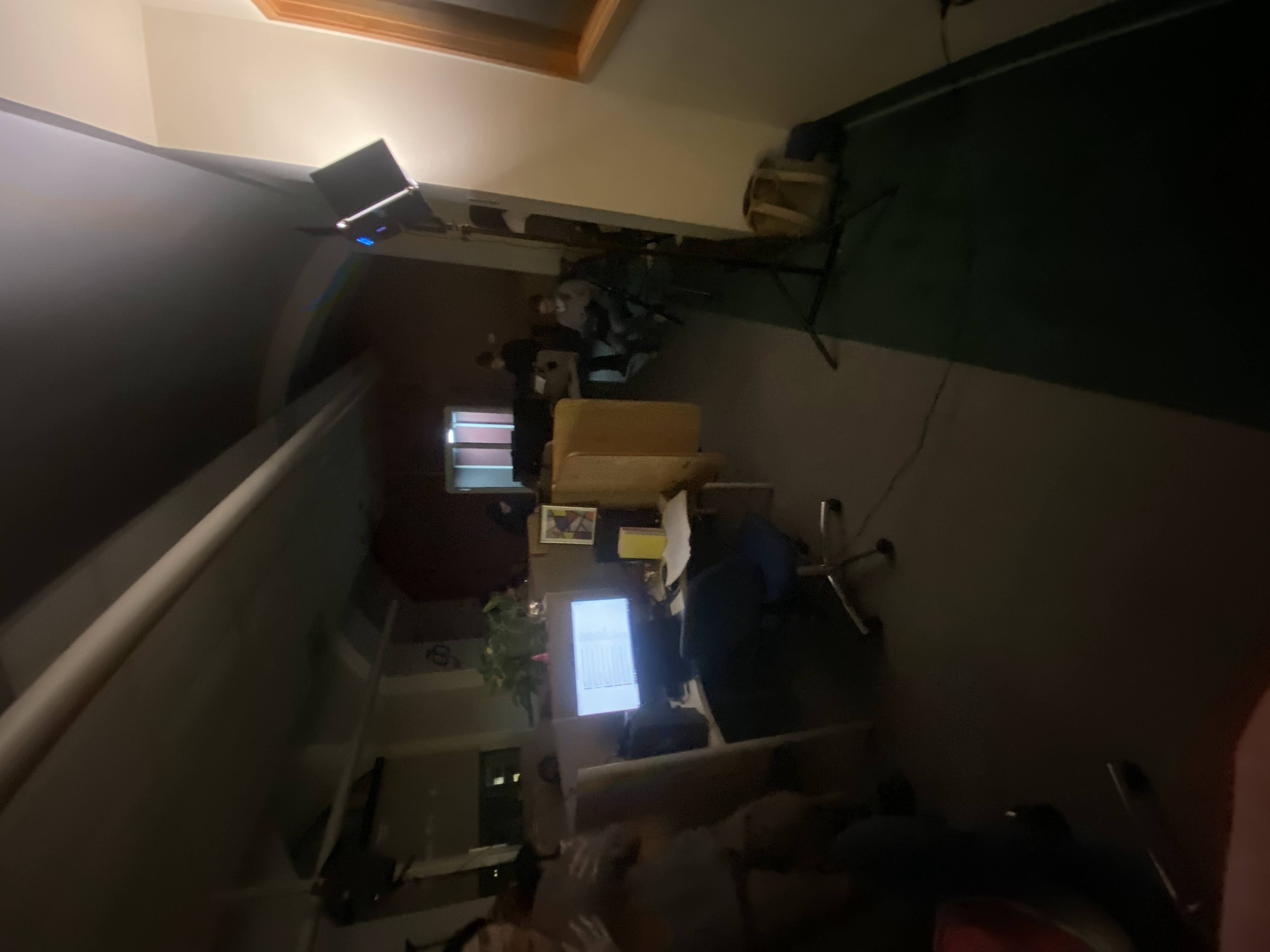 REDLIST film shoot — office location setup